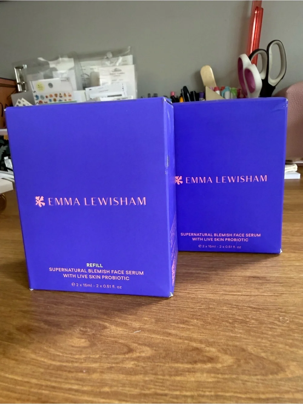 *BNIB* Emma Lewisham Supernatural Blemish Face Serum + Refill